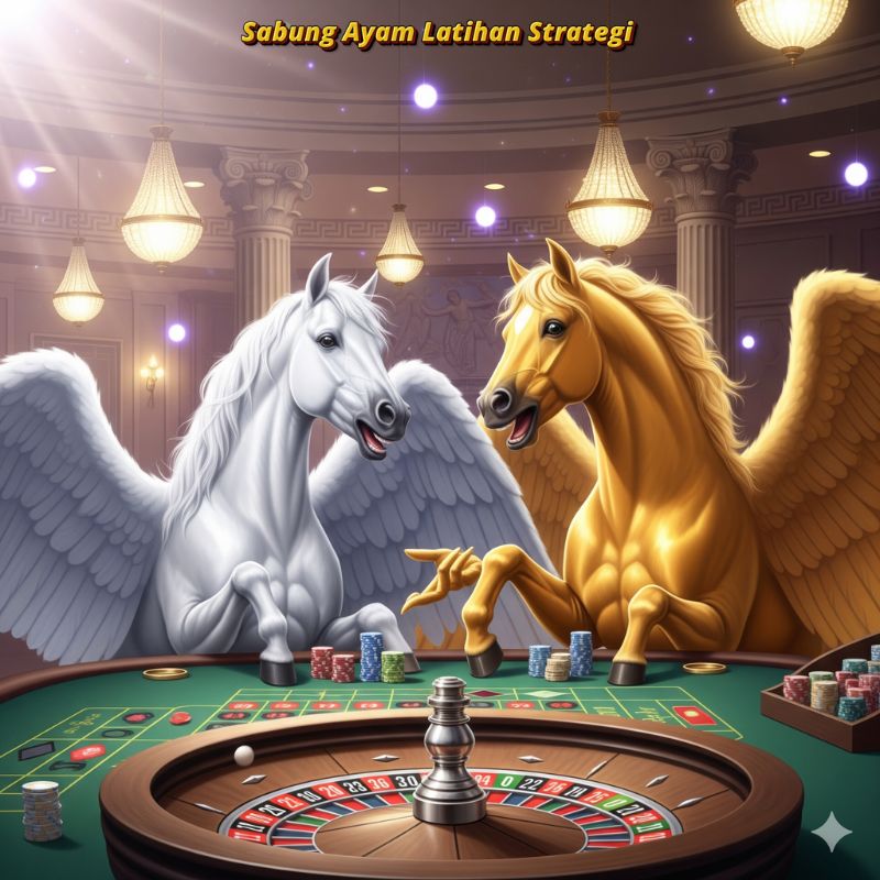 Sabung Ayam Latihan Strategi